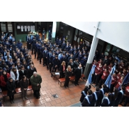 Acto del DIA DE LA BANDERA del Nivel Secundario